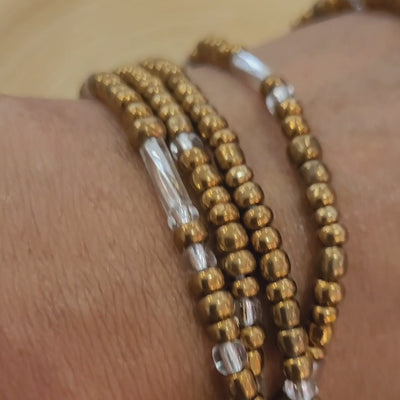 COPPER SPARK Waist Beads