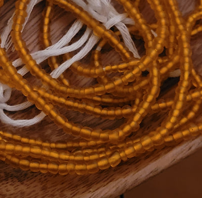Solid Orange Waist Beads