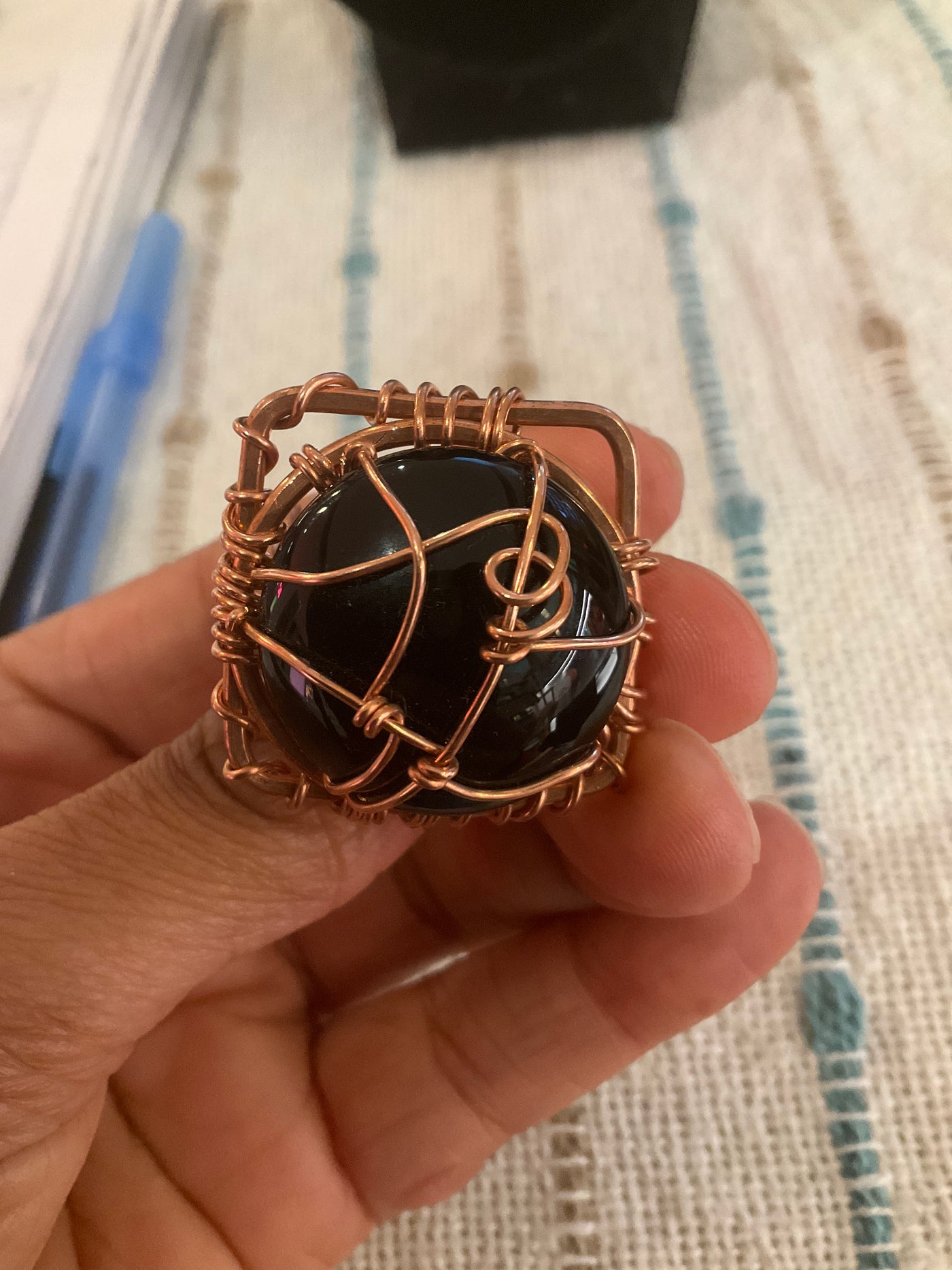 Onyx Ring-Men